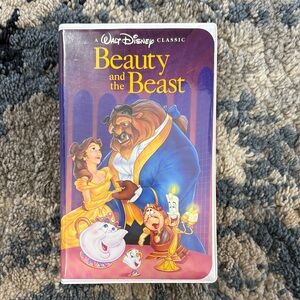 Disney Beauty and the Beast VHS - Multicolor